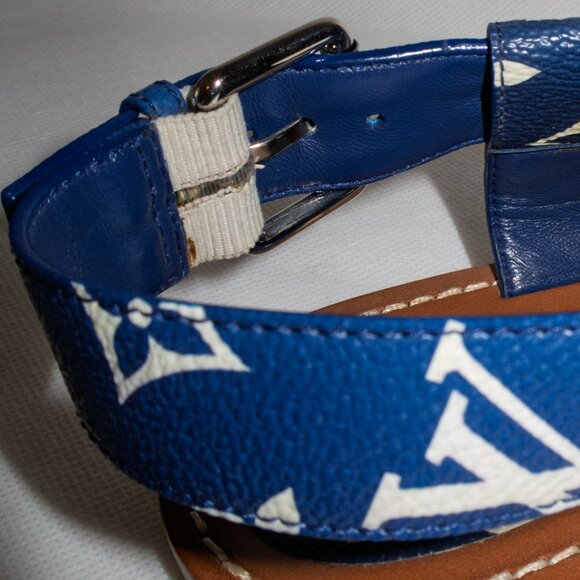 Louis Vuitton Monogram Escale Palma Flat Sandals (IT/EU 39, US 9) - Picture 6 of 12